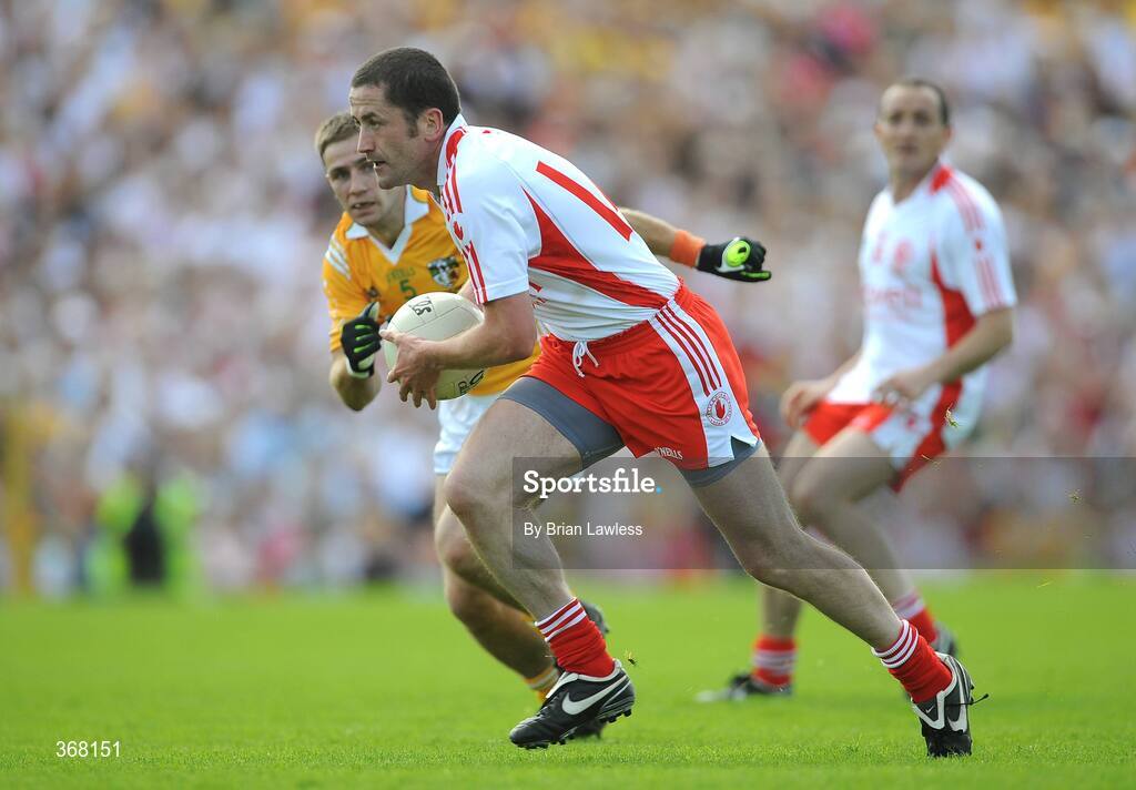 19 July 2009; Stephen O'Neill, Tyrone. GAA Football Ulster Senior Championship Final, Tyrone v Antrim, St Tighearnach's Park, Clones, Co. Monaghan. Picture credit: Brian Lawless / SPORTSFILE
