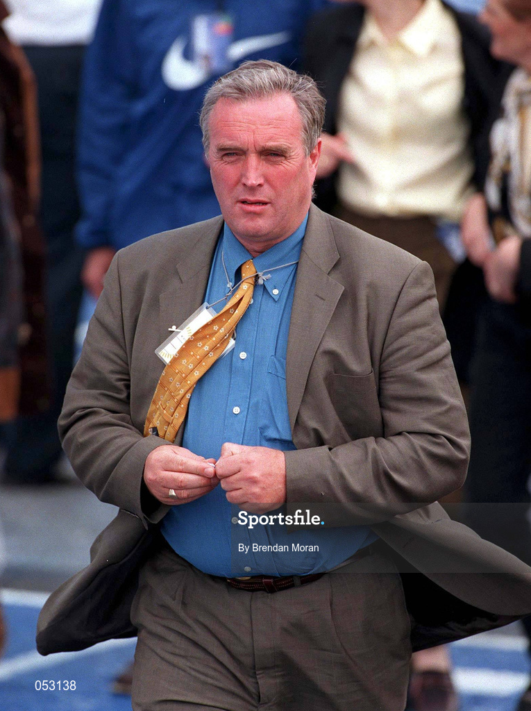 13 July 1998; Pat McQuaid, Irish Cycling in attendance at the finish of the 1998 Tour De France - Stage 2 in Cork City. Photo by Brendan Moran/Sportsfile