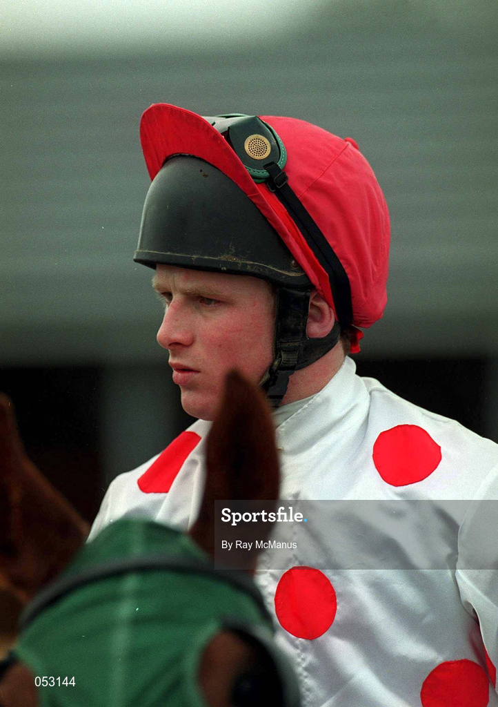 16 January 2000; Jockey Paul Moloney at Fairyhouse Racecourse in Meath. Photo by Ray McManus/Sportsfile