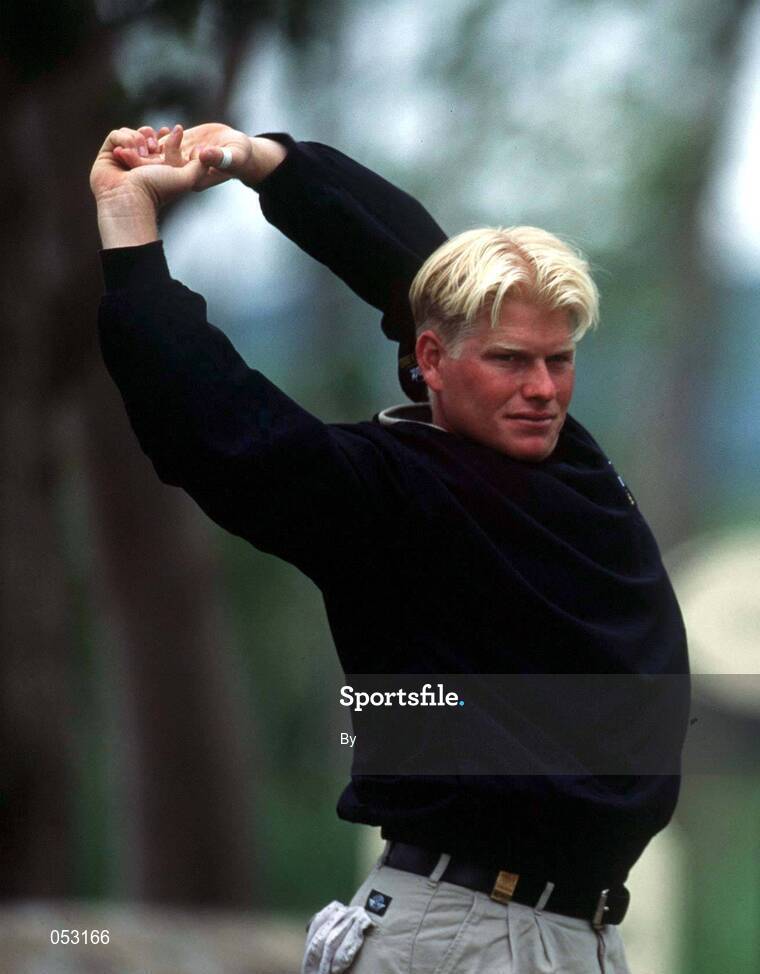 July 1996; Peter Hedblom, Golf. Picture credit; Ray McManus/SPORTFILE