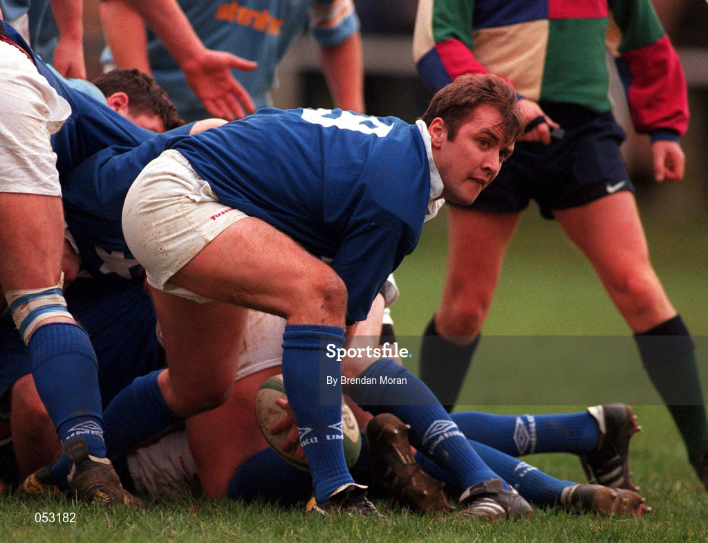21 January 2000; Philip Lynch of St Mary's during the AIB All-Ireland League Division 1 match between Garryowne and St Mary's at Dooradoyle in Limerick. Photo By Brendan Moran/Sportsfile