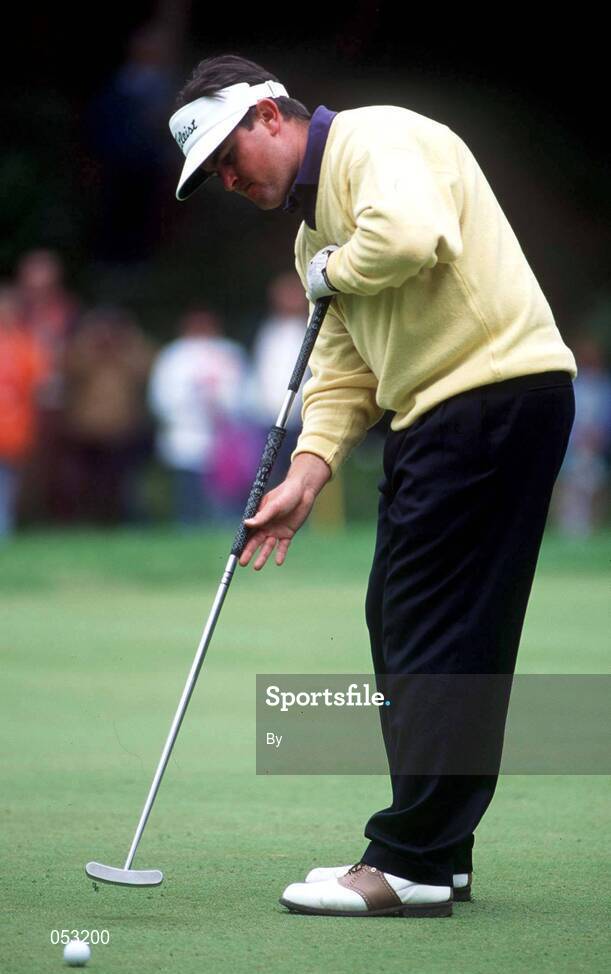 July 1996; Raymond Burns, Golf. Picture credit; Ray McManus/SPORTFILE