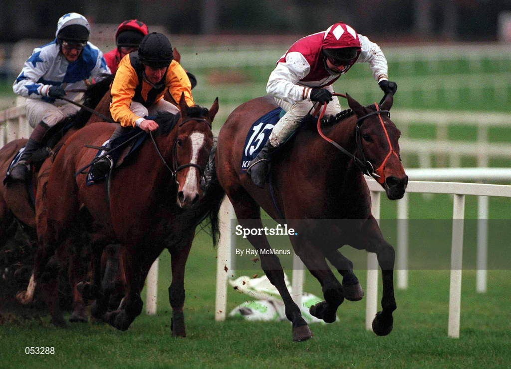 26 December 2000; Secret Native, with Tom Casey up, on their way to winng the Move-Over-Butter Ext. Handicap Hurdle during Day 1 of the Leopardstown Christmas Festival at Leopardstown Racecourse in Dublin. Photo by Ray McManus/Sportsfile