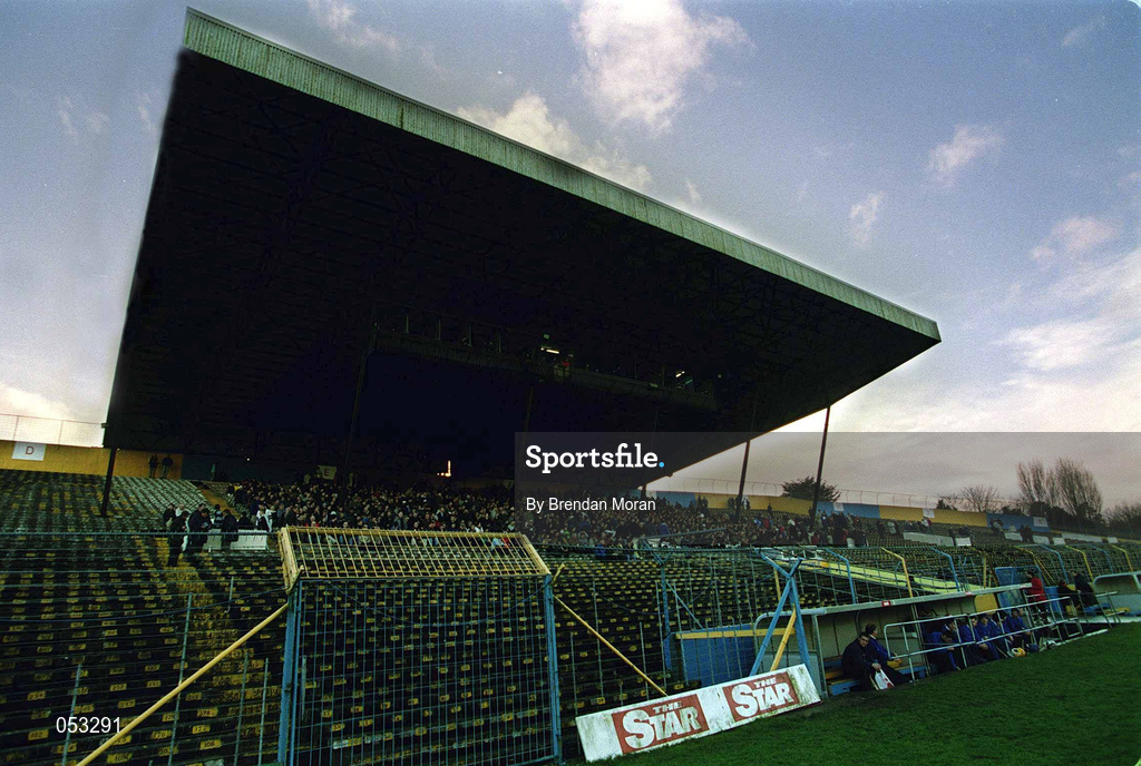 26 November 2000; A general view of the old stand ahead of the AIB Munster Senior Hurling Club Championship Final match between Sixmilebridge and Mount Sion at Semple Stadium in Thurles, Tipperary. Photo By Brendan Moran/Sportsfile