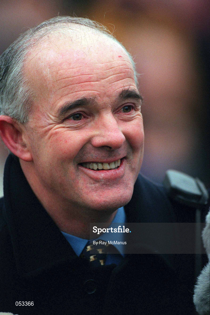26 December 2000; Trainer Ted Walsh during Day 1 of the Leopardstown Christmas Festival at Leopardstown Racecourse in Dublin. Photo by Ray McManus/Sportsfile