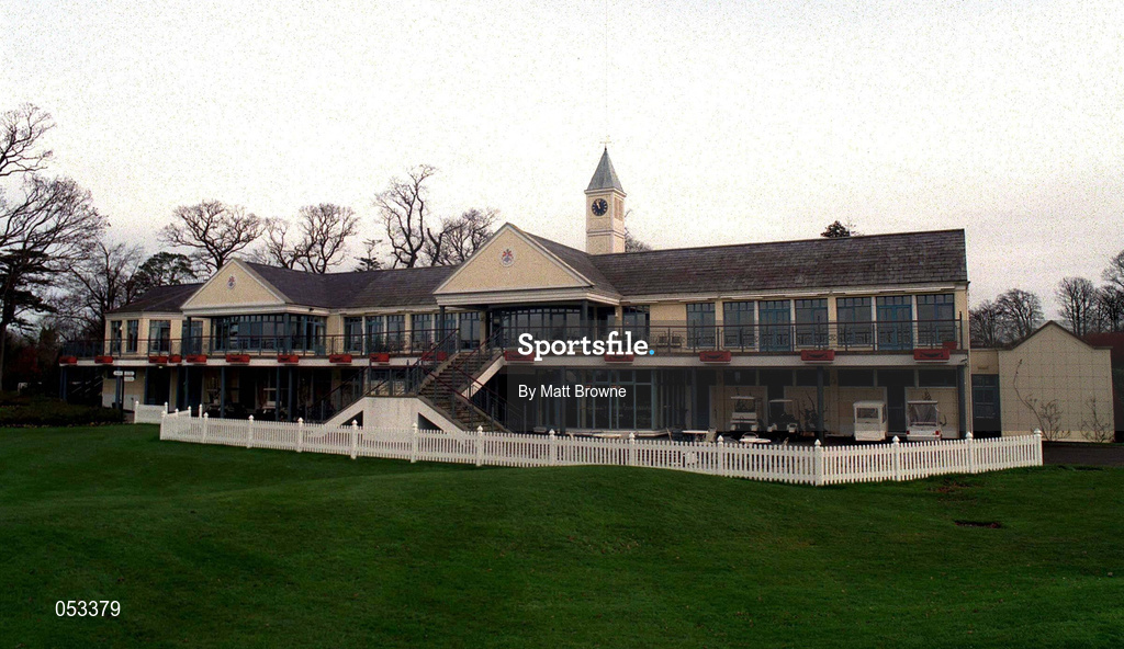 19 February 1999: A general view of The K Club, in Straffan, Kildare, which will host the Smurfit European Open later in the year. Photo by Matt Browne/Sportsfile