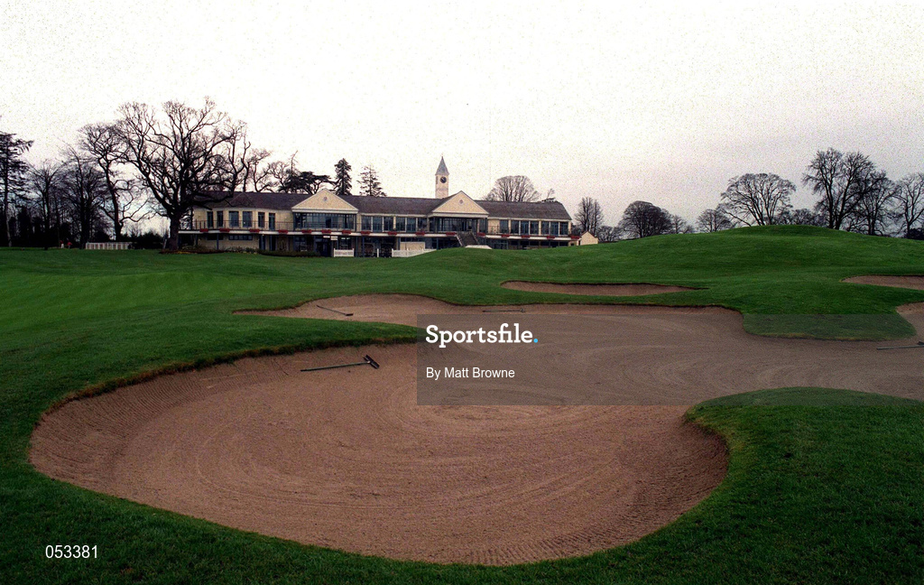 19 February 1999: A general view of The K Club, in Straffan, Kildare, which will host the Smurfit European Open later in the year. Photo by Matt Browne/Sportsfile