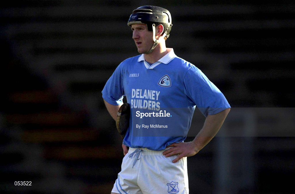 26 November 2000; Denis Byrne of Graigue-Ballycallan during the AIB Leinster Senior Hurling Championship Final between Graigue-Ballycallan and University College Dublin at Nowlan Park in Kilkenny. Photo by Ray McManus/Sportsfile
