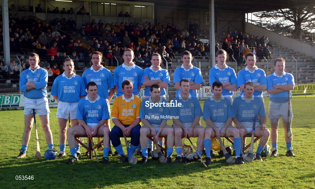 26 November 2000; The Graigue-Ballycallan ahead of the AIB Leinster Senior Hurling Championship Final between Graigue-Ballycallan and University College Dublin at Nowlan Park in Kilkenny. Photo by Ray McManus/Sportsfile
