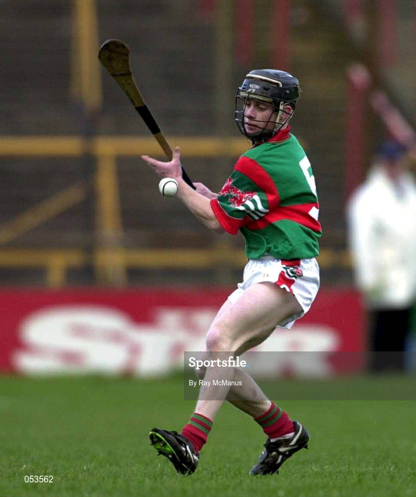 4 November 2000; John Paul O'Meara of Birr during the AIB Leinster Club Hurling Championship Quarter-Final match between Castletown and Birr at O'Moore Park in Portlaoise, Laois. Photo by Ray McManus/Sportsfile
