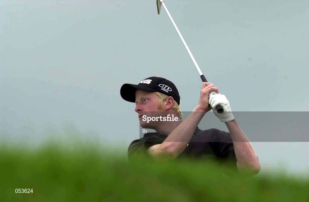 2 July 2000; Simon Dyson in action during the Murphy's Irish Open Golf Championship, Ballybunion, Co, Kerry. Picture credit; Matt Browne/SPORTSFILE *EDI*