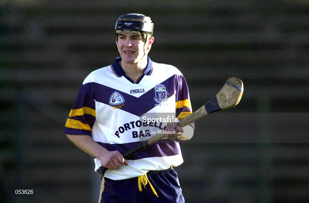 26 November 2000; Stephen Lucey of UCD during the AIB Leinster Senior Hurling Championship Final between Graigue-Ballycallan and University College Dublin at Nowlan Park in Kilkenny. Photo by Ray McManus/Sportsfile
