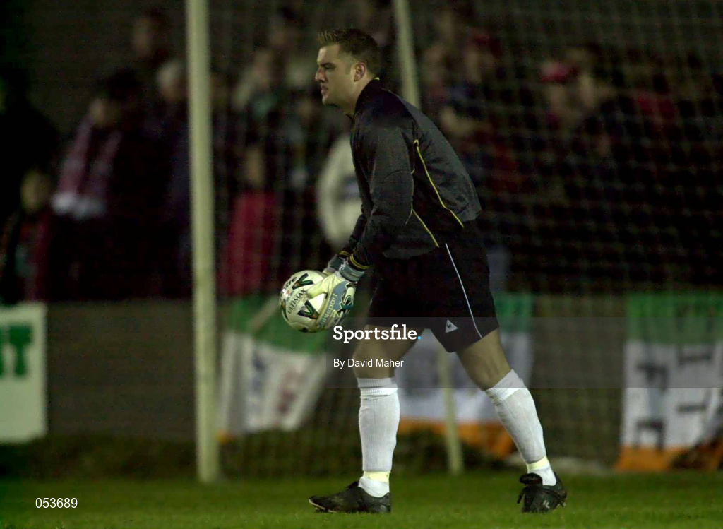 6 January 2000; Michael Devine of Cork City during the Harp Lager FAI Cup Second Round match between Longford Town and Cork City at Flancare Park in Longford. Photo by David Maher/Sportsfile