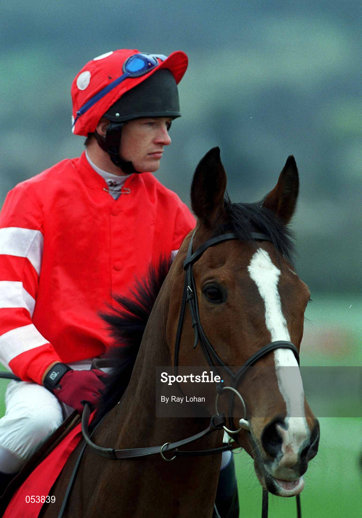 16 March 2000; Florida Pearl, with Paul Carberry up, ahead of the Tote Cheltenham Gold Cup Chase Showcase Race on Day Three of the Cheltenham Racing Festival at Prestbury Park in Cheltenham, England. Photo by Ray Lohan/Sportsfile