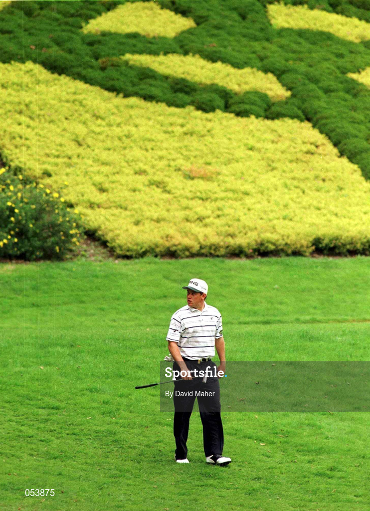 5 July 1997; Lee Westwood of England makes his way to the 12th green during the third round of the Murphy's Irish Open Golf Championship at Druid's Glen Golf Course in Wicklow. Photo by David Maher/Sportsfile