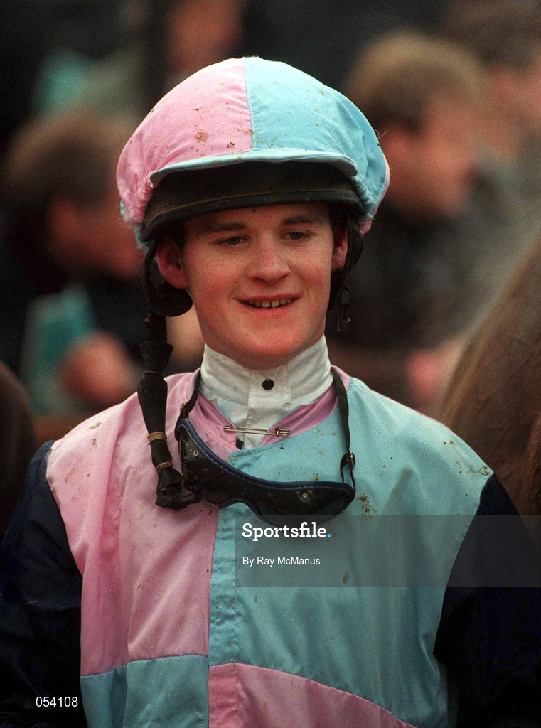 16 January 2000; Jockey Joseph Elliot at Fairyhouse Racecourse in Meath. Photo by Ray McManus/Sportsfile
