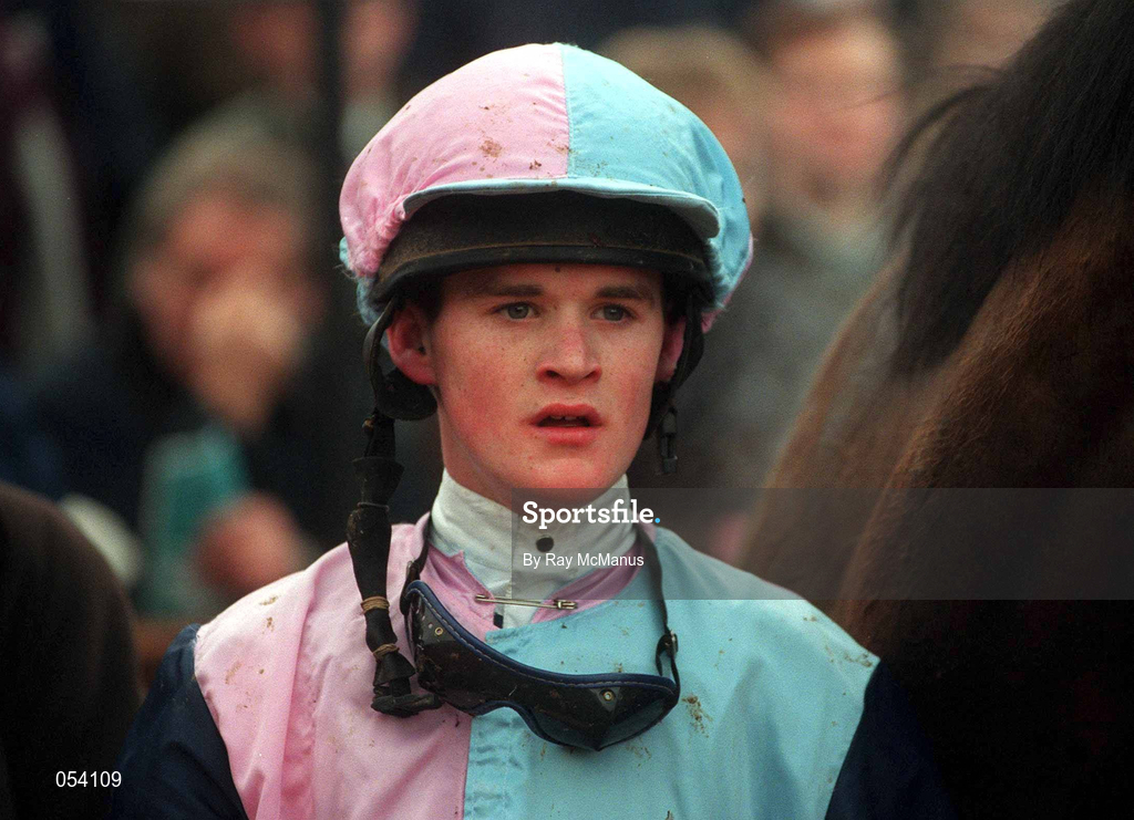 16 January 2000; Jockey Joseph Elliot at Fairyhouse Racecourse in Meath. Photo by Ray McManus/Sportsfile