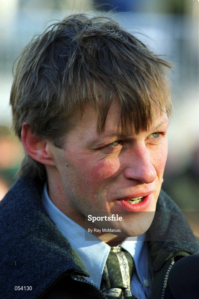 26 December 1999; Trainer Stephen Mahon on day one of the Leopardstown Christmas Festival at Leopardstown racecourse in Dublin. Photo by Ray McManus/Sportsfile