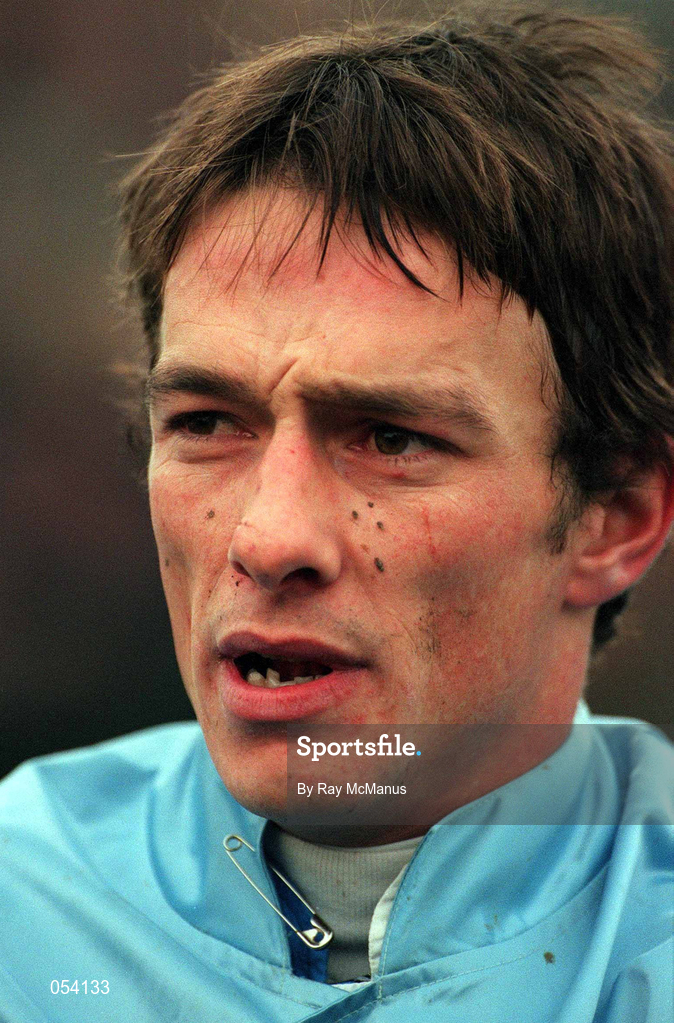 26 December 2000; Jockey Tom Rudd during Day 1 of the Leopardstown Christmas Festival at Leopardstown Racecourse in Dublin. Photo by Ray McManus/Sportsfile