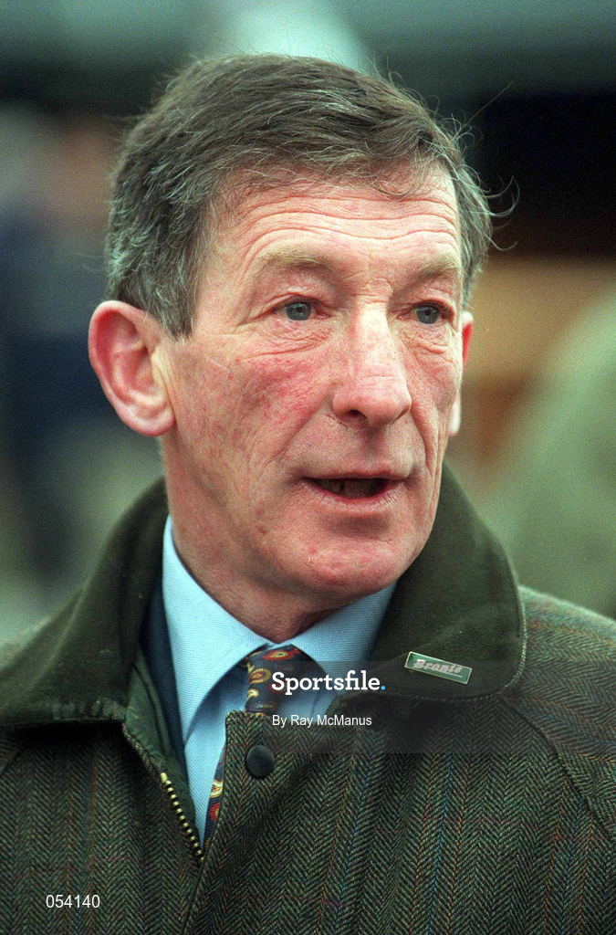 16 January 2000; Trainer Tommy Carberry at Fairyhouse Racecourse in Meath. Photo by Ray McManus/Sportsfile