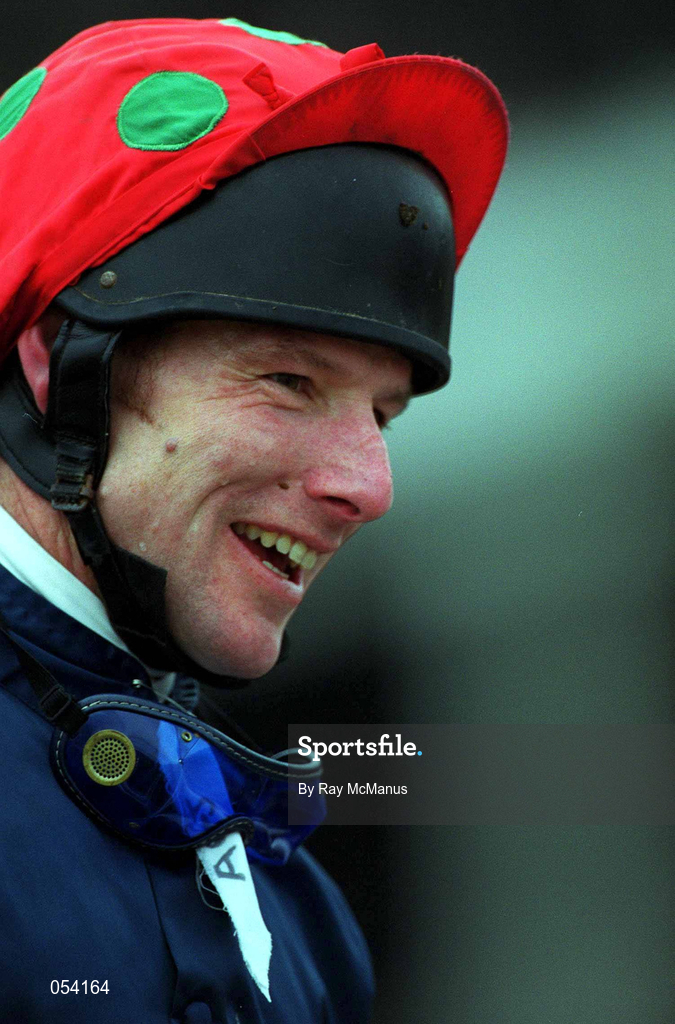 16 March 2000; Mr A. Charles Jones, after winning the Christie's Foxhunter Chase Challenge Cup on Cavalero on Day Three of the Cheltenham Racing Festival at Prestbury Park in Cheltenham, England. Photo by Ray McManus/Sportsfile