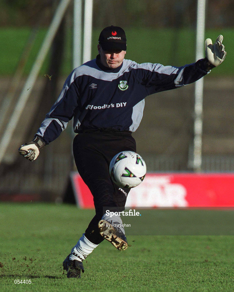 14 January 2001; Robbie Horgan of Shamrock Rovers during the Eircom League Premier Division match between Shamrock Rovers and UCD at Morton Stadium in Santry, Dublin. Photo by Ray Lohan/Sportsfile