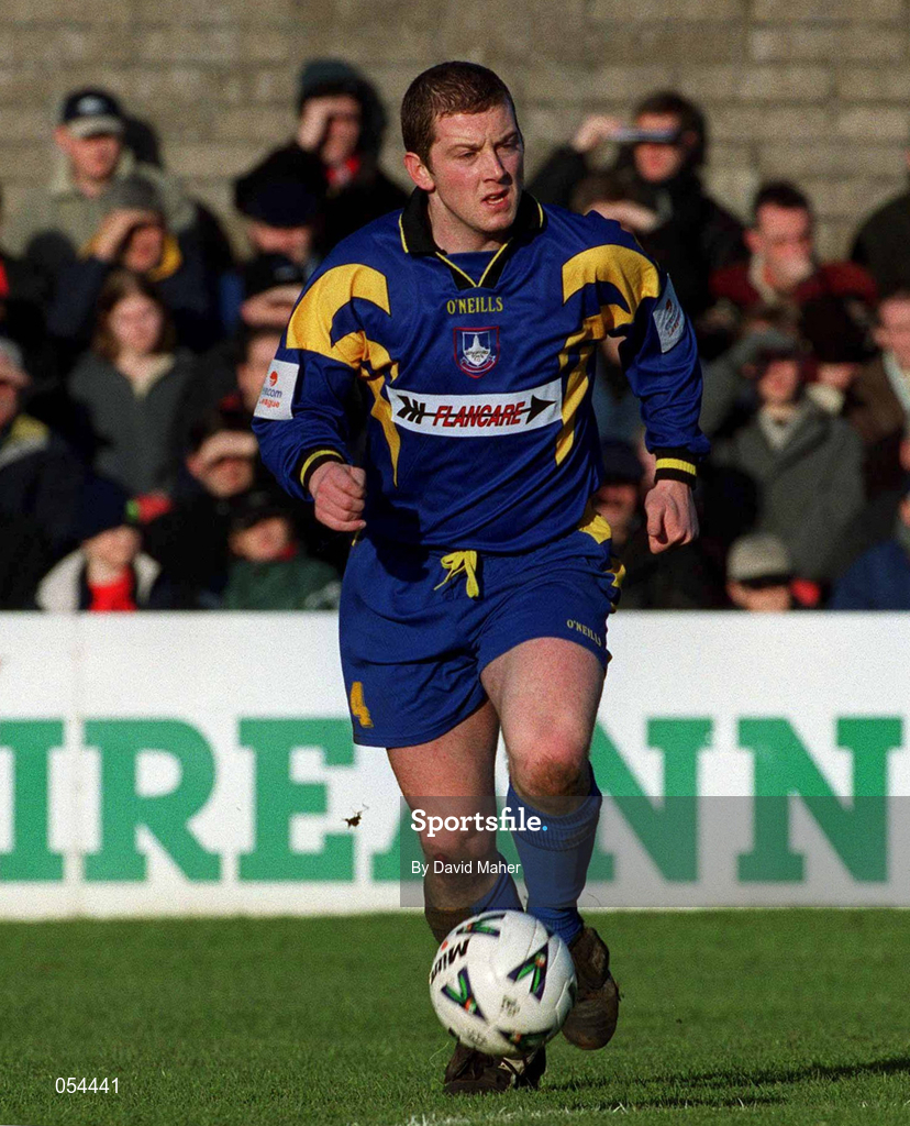 14 January 2001; Vinny Perth of Longford Town during the Eircom League Cup Second Round Replay match between Cork City and Longford Town at Turners Cross in Cork. Photo by David Maher/Sportsfile