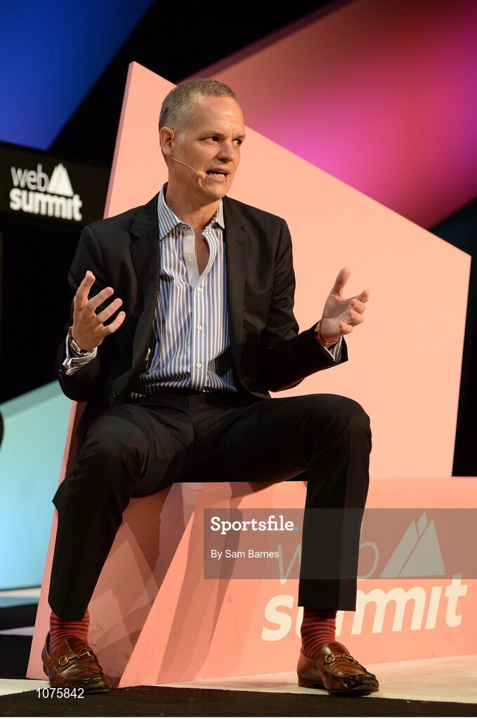 5 November 2015; Sean McDonald, McCann Worldgroup, on the Marketing Stage during Day 3 of the 2015 Web Summit in the RDS, Dublin, Ireland. Picture credit: Sam Barnes / SPORTSFILE / Web Summit