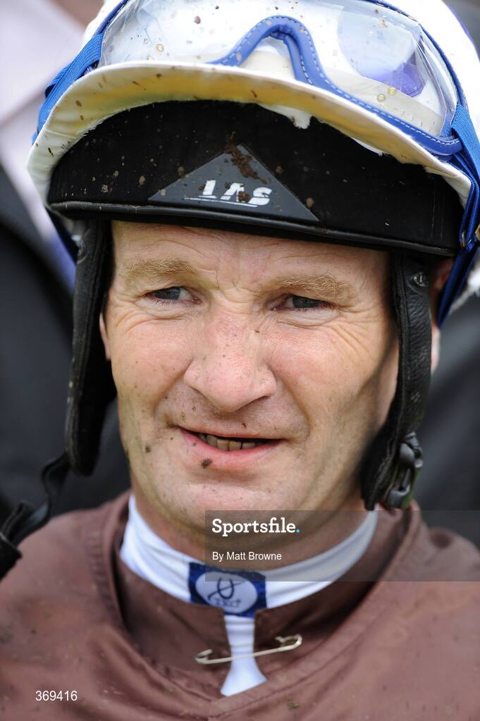 26 July 2009; Jockey Pat Shanahan after his horse Tovaria won the Save 20% By Booking On www.curragh.ie Handicap. Curragh Racecourse, Co. Kildare. Picture credit: Matt Browne / SPORTSFILE