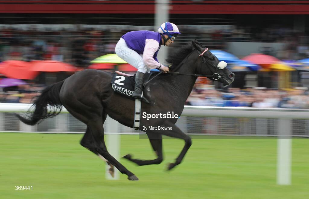 26 July 2009; Girouette with Pat Shanahan up on the way to winning the Irish Stallion Farms European Breeders Fund Sweet Mimosa Stakes. Curragh Racecourse, Co. Kildare. Picture credit: Matt Browne / SPORTSFILE