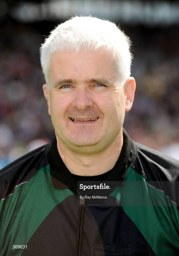 19 July 2009; Referee John Bannon, Longford. GAA Football Connacht Senior Championship Final, Galway v Mayo, Pearse Stadium, Salthill, Galway. Picture credit: Ray McManus / SPORTSFILE