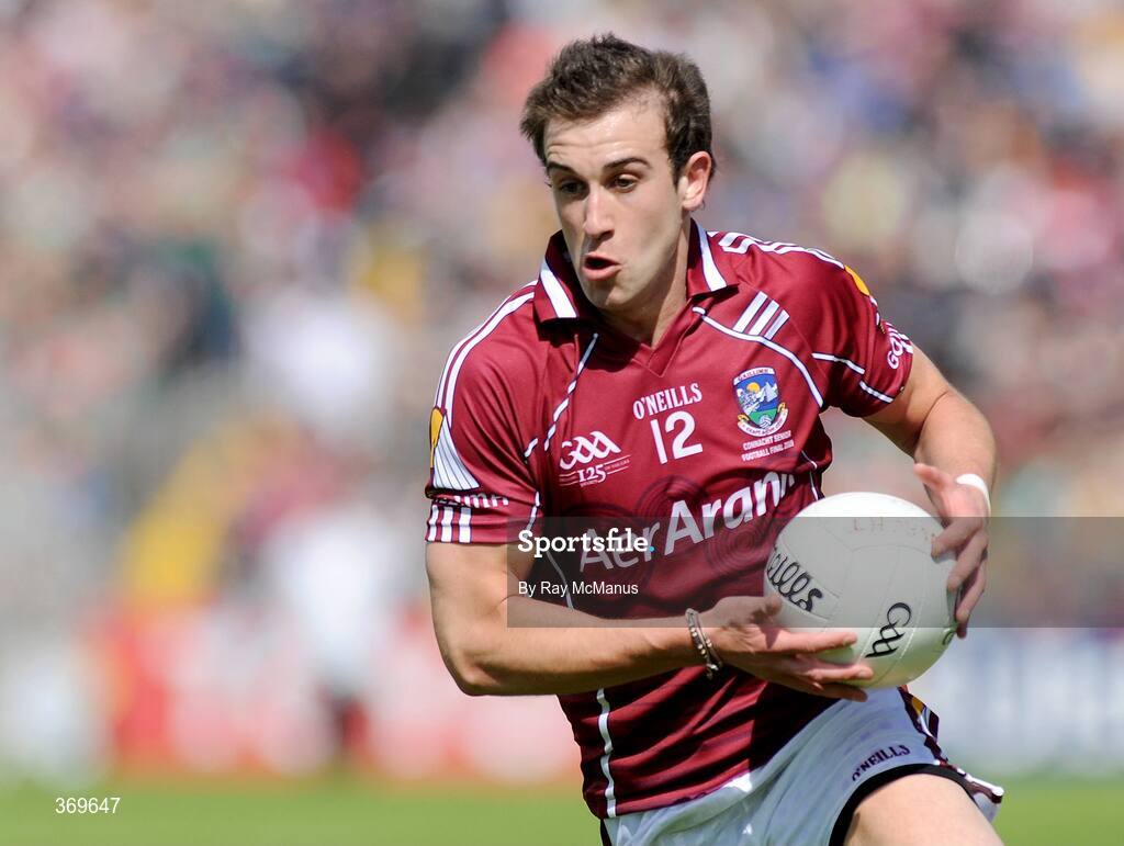 19 July 2009; Nickey Joyce, Galway. GAA Football Connacht Senior Championship Final, Galway v Mayo, Pearse Stadium, Salthill, Galway. Picture credit: Ray Ryan / SPORTSFILE