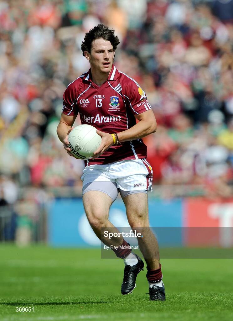 19 July 2009; Sean Armstrong, Galway. GAA Football Connacht Senior Championship Final, Galway v Mayo, Pearse Stadium, Salthill, Galway. Picture credit: Ray McManus / SPORTSFILE