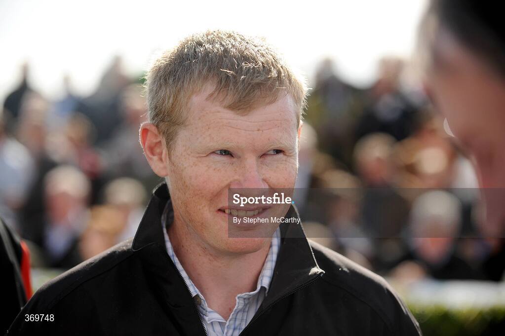 27 July 2009; Trainer John O'Shea who sent out Moonlight Sapphire to win the Ghotel.ie & Hotelmeyrick.ie Novice Hurdle. Galway Racing Festival, Ballybrit, Galway. Picture credit: Stephen McCarthy / SPORTSFILE