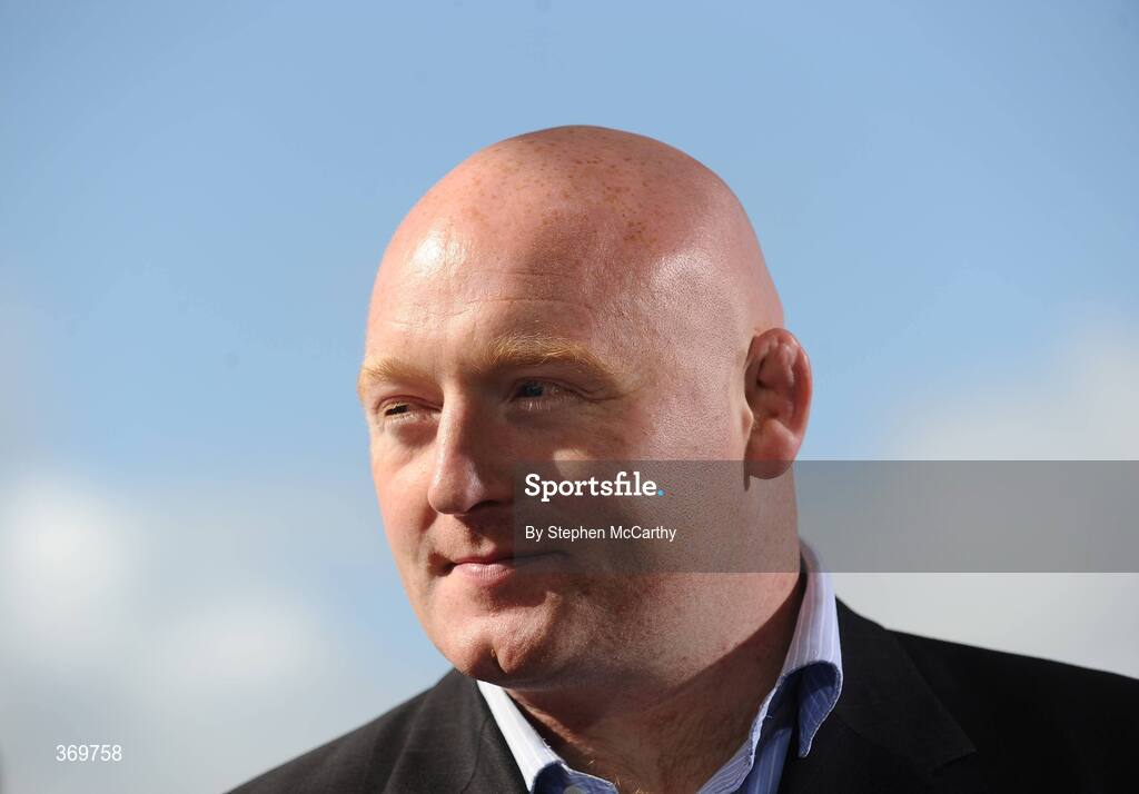 27 July 2009; Leinster rugby star Bernard Jackman during the opening day of the the Galway Racing Festival. Ballybrit, Galway. Picture credit: Stephen McCarthy / SPORTSFILE