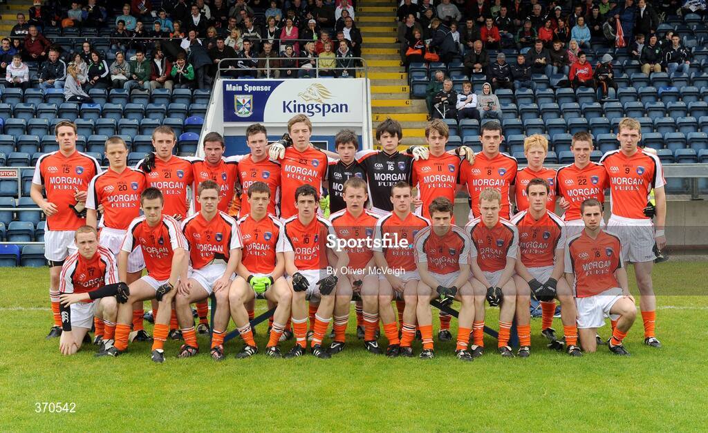 1 August 2009; The Armagh squad. ESB GAA Football All-Ireland Minor Championship Quarter-Final, Armagh v Kildare, Kingspan Breffni Park, Cavan. Picture credit: Oliver McVeigh / SPORTSFILE