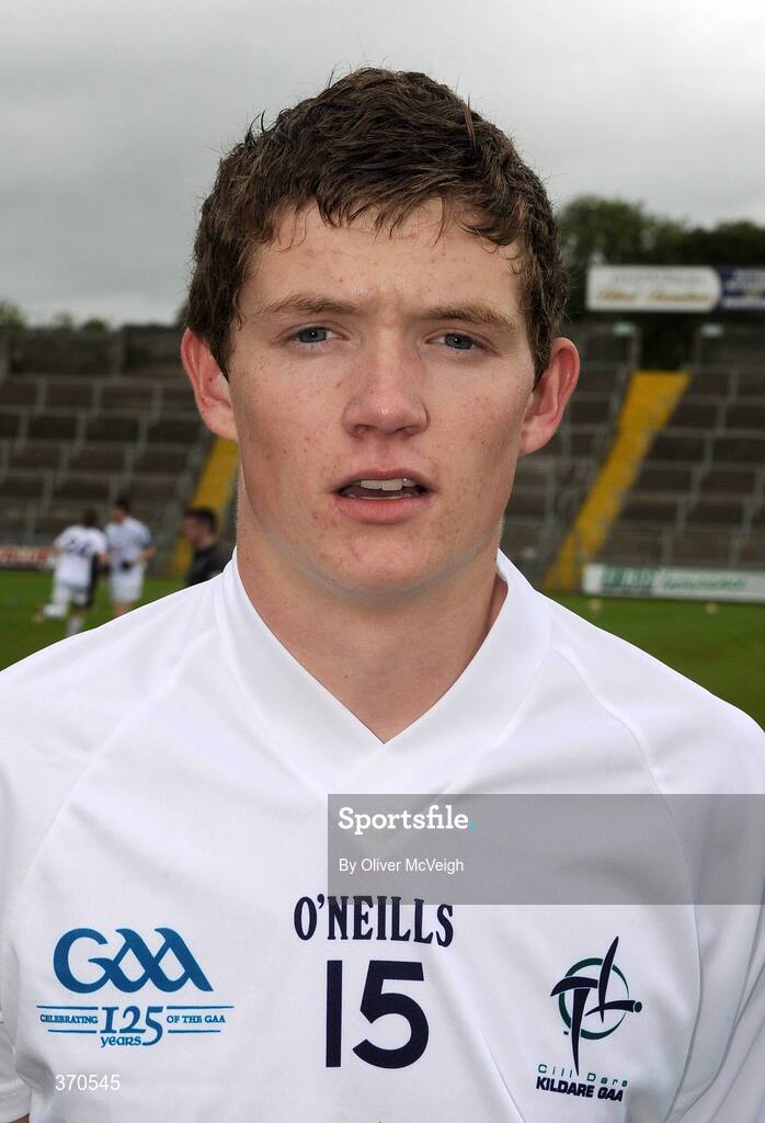 1 August 2009; Kildare Captain, Cian Reynolds. ESB GAA Football All-Ireland Minor Championship Quarter-Final, Armagh v Kildare, Kingspan Breffni Park, Cavan. Picture credit: Oliver McVeigh / SPORTSFILE