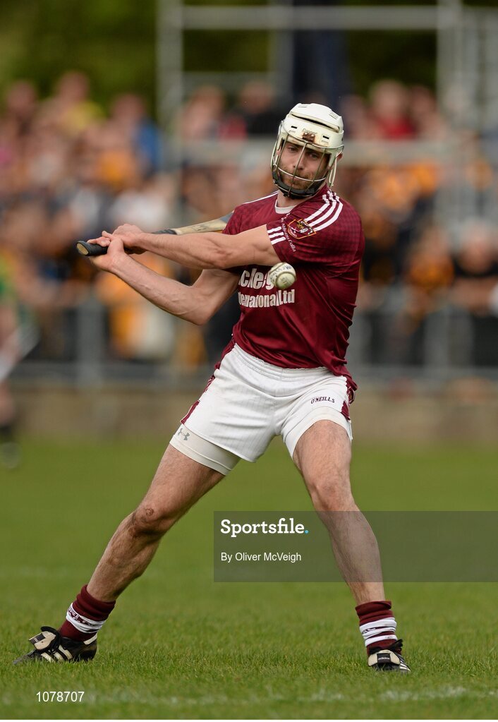 27 September 2015; Neil McManus, Ruairi Og Cushendall. Antrim Senior Championship Hurling Final, Ruairi Og Cushendall v Ballycastle McQuillan, Dunloy GAA Club, Dunloy, Co. Antrim. Picture credit: Oliver McVeigh / SPORTSFILE
