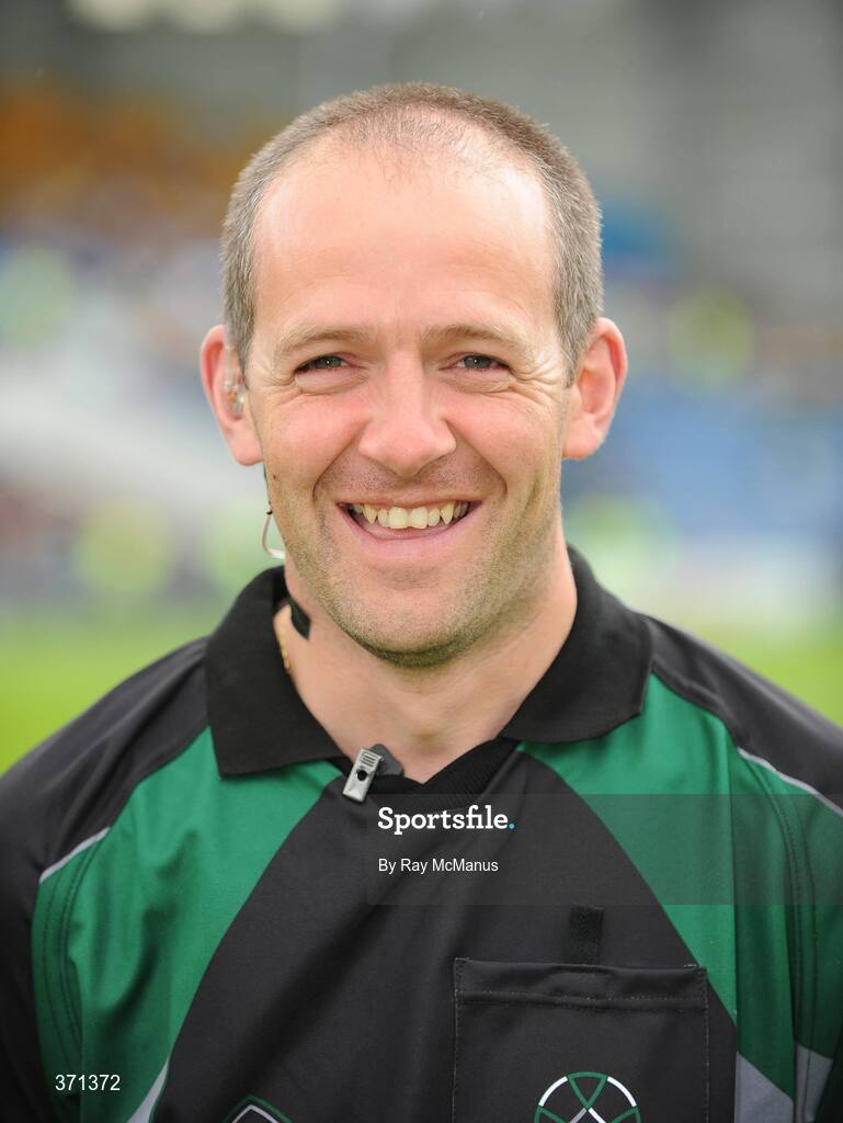 26 July 2009; Linesman Cathal McAllister, Cork. GAA All-Ireland Senior Hurling Championship Quarter-Final, Dublin v Limerick, Semple Stadium, Thurles, Co. Tipperary. Picture credit: Ray McManus / SPORTSFILE