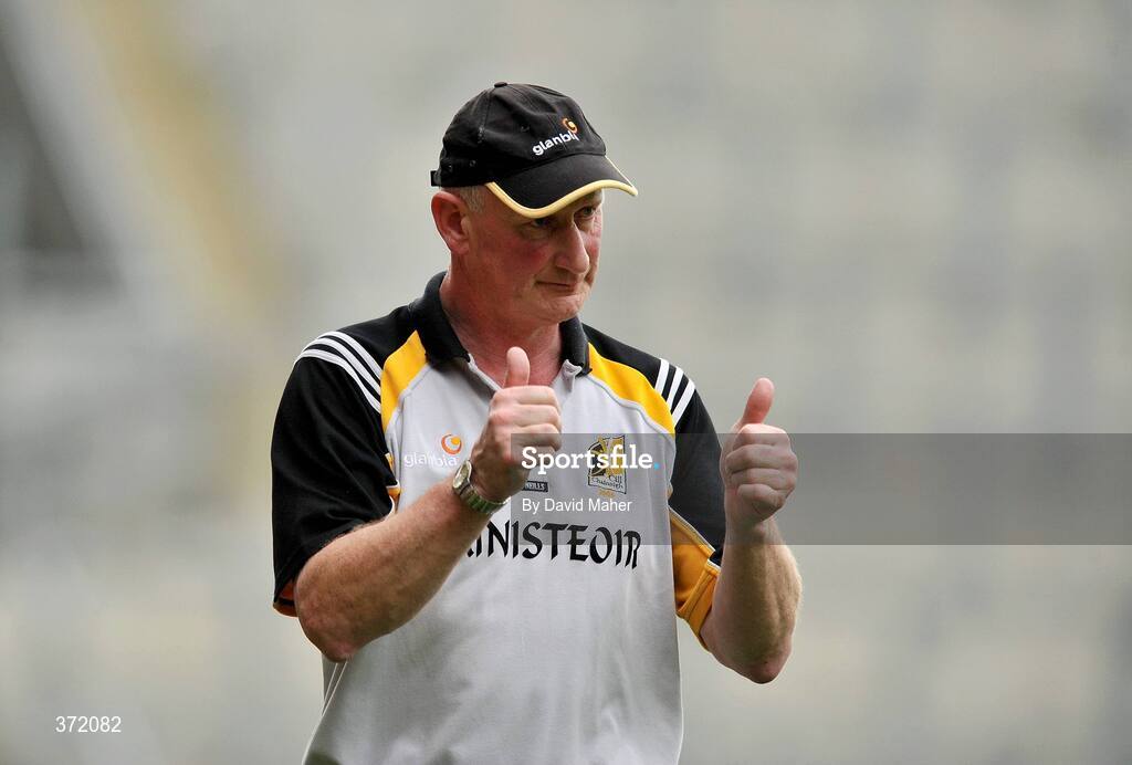 9 August 2009; Brian Cody, Kilkenny manager, at the end of the game. GAA Hurling All-Ireland Senior Championship Semi-Final, Kilkenny v Waterford, Croke Park, Dublin. Picture credit: David Maher / SPORTSFILE