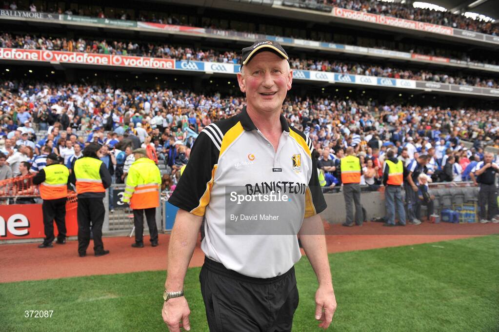 9 August 2009; Kilkenny manager Brian Cody at the end of the game. GAA Hurling All-Ireland Senior Championship Semi-Final, Kilkenny v Waterford, Croke Park, Dublin. Picture credit: David Maher / SPORTSFILE