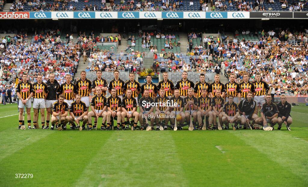 9 August 2009; The Kilkenny squad. GAA Hurling All-Ireland Senior Championship Semi-Final, Kilkenny v Waterford, Croke Park, Dublin. Picture credit: Ray McManus / SPORTSFILE