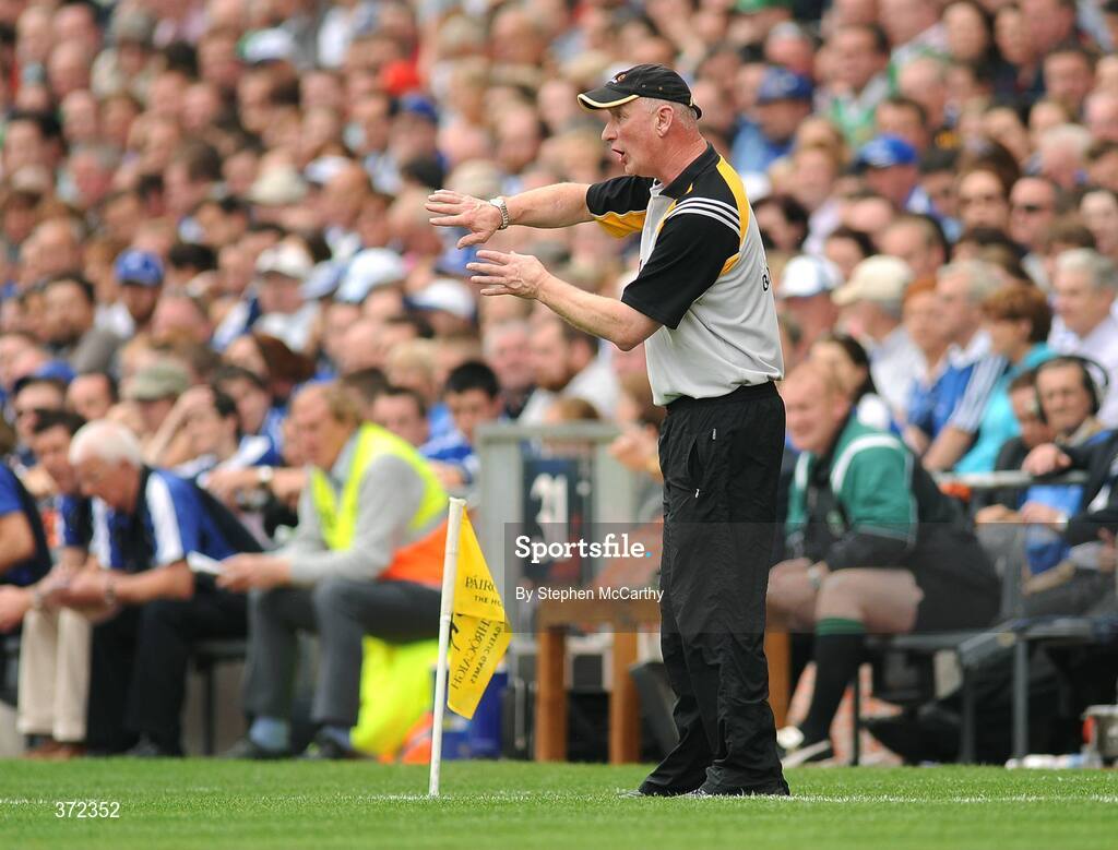 9 August 2009; Kilkenny manager Brian Cody. GAA Hurling All-Ireland Senior Championship Semi-Final, Kilkenny v Waterford, Croke Park, Dublin. Picture credit: Stephen McCarthy / SPORTSFILE
