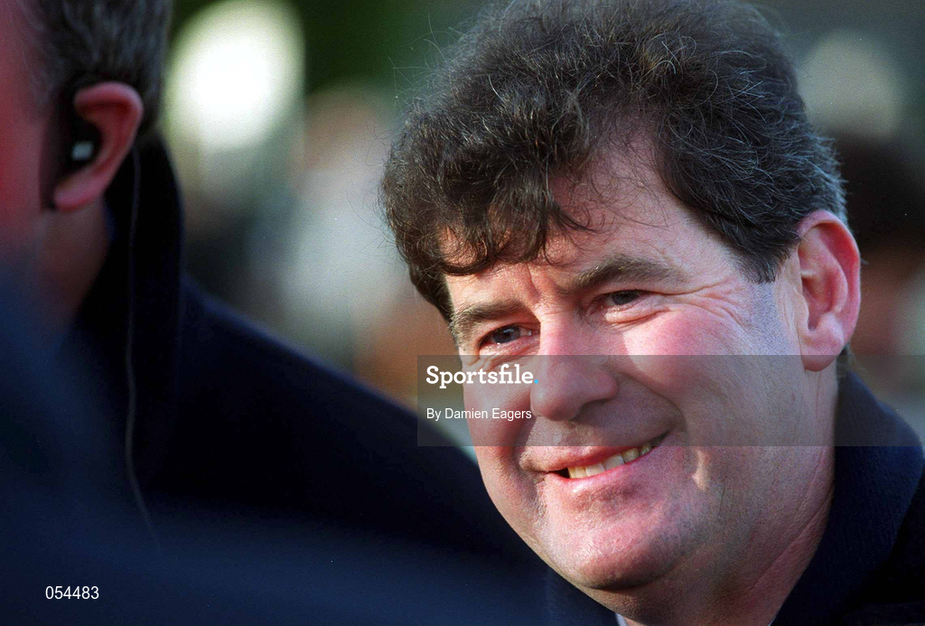 29 December 1999; Owner JP McManus at Leopardstown Racecourse in Dublin. Photo by Damien Eagers/Sportsfile