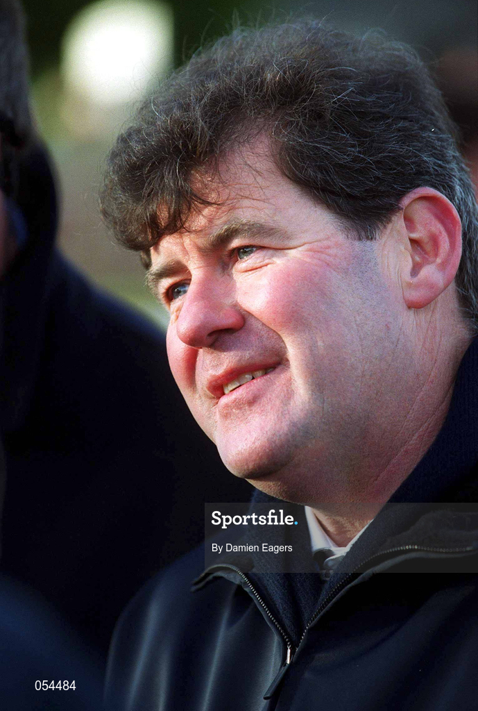 29 December 1999; Owner JP McManus at Leopardstown Racecourse in Dublin. Photo by Damien Eagers/Sportsfile