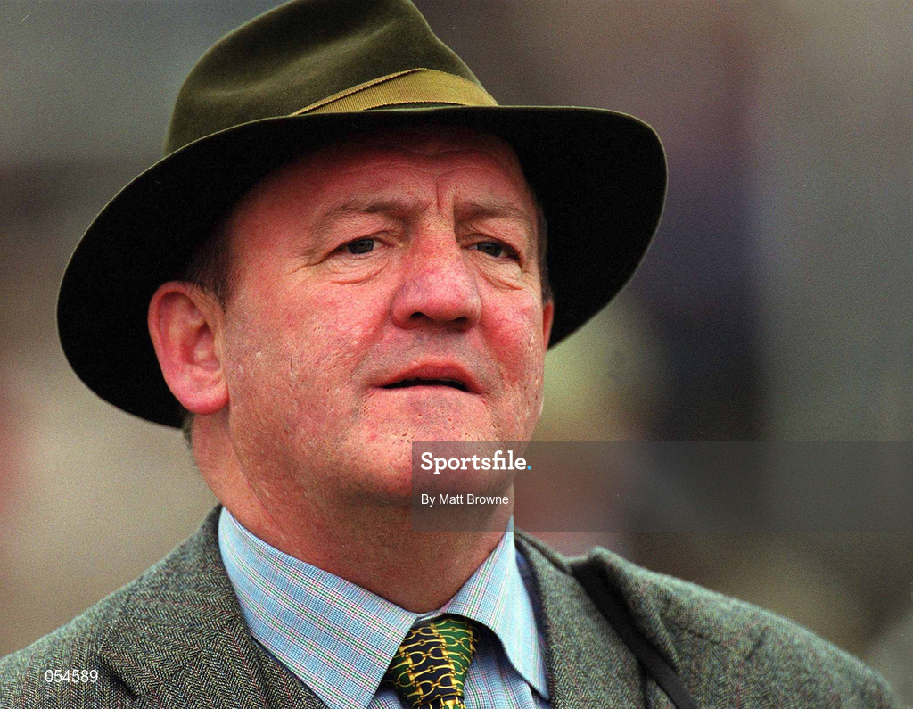 16 March 2000; Trainer Michael Hourigan on day three of Cheltenham Racing Festival at Prestbury Park in Cheltenham, England. Photo by Matt Browne/Sportsfile