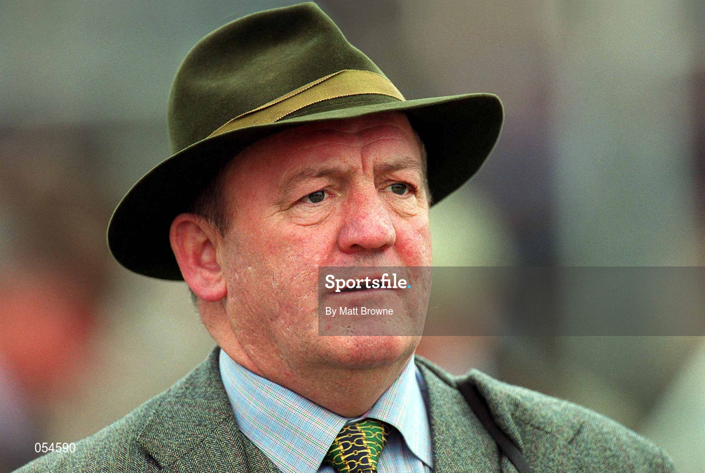 16 March 2000; Trainer Michael Hourigan on day three of Cheltenham Racing Festival at Prestbury Park in Cheltenham, England. Photo by Matt Browne/Sportsfile