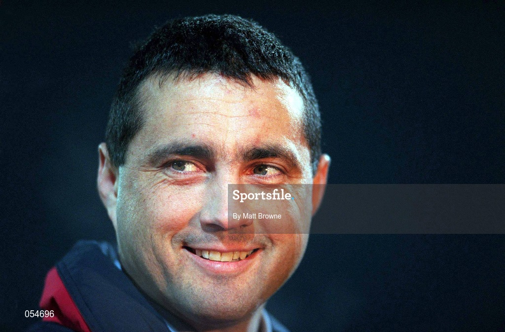 5 January 2001; Michael Bradley during the interprovincial friendly match between Munster and Leinster at Musgrave Park in Cork. Photo by Brendan Moran/Sportsfile