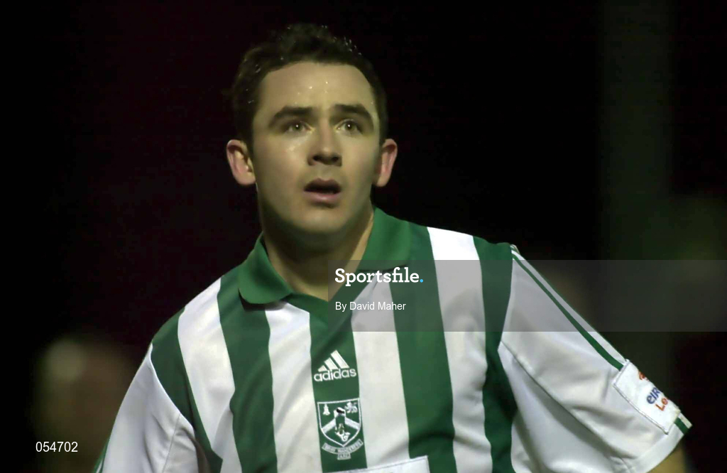 12 January 2001; Matt Britton of Bray Wanderers during the Eircom League Premier Division match between Bray Wanderers and Longford Town at Carlisle Grounds in Bray, Wicklow. Photo by David Maher/Sportsfile