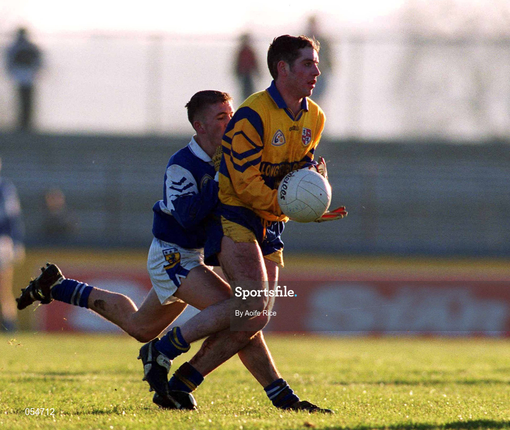 14 January 2001; Alan Neilan of Longford during the O'Byrne Cup First Round match between Longford and Laois at Pearse Park in Longford. Photo by Aoife Rice/Sportsfile